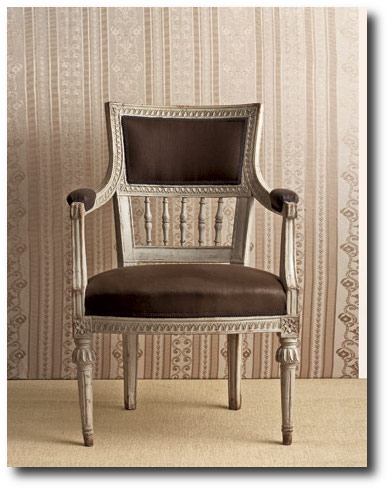 Gustavian Chair - Editorial About Gustavian Furniture On Country Living