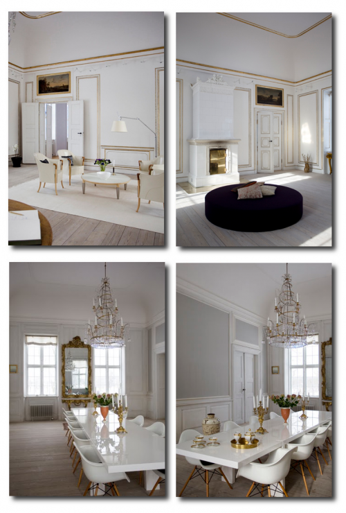 Modern Furniture In A Castle In Denmark 3