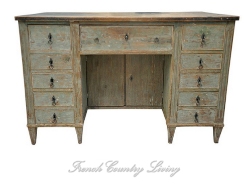 A Swedish 18th Century Writing Desk From French Country Living Antiques
