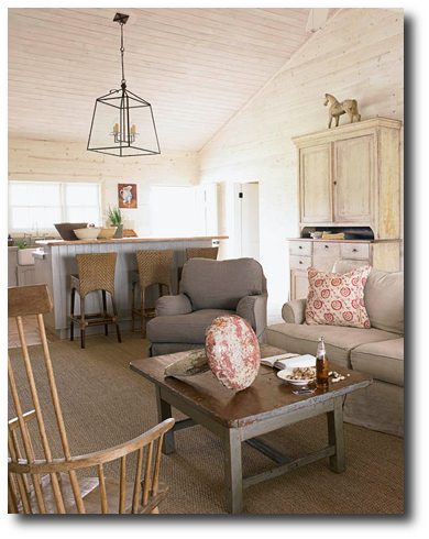 Ginger Barber's Rugged Texas Home House Beautiful Magazine July 2009