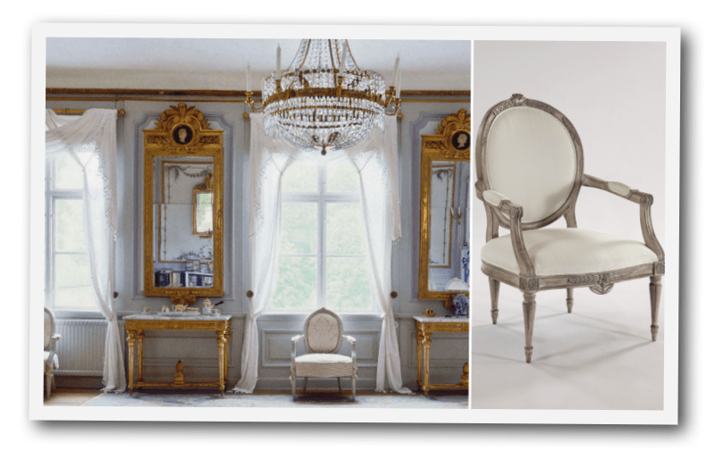 Sold at Auction: French Louis XV Rococo Style Chair On Casters