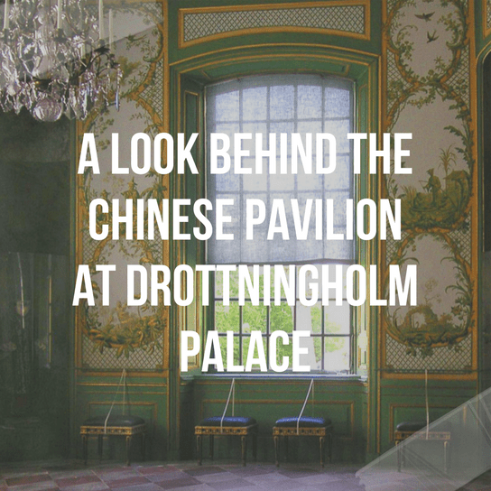 A Look Behind The Chinese Pavilion At Drottningholm Palace