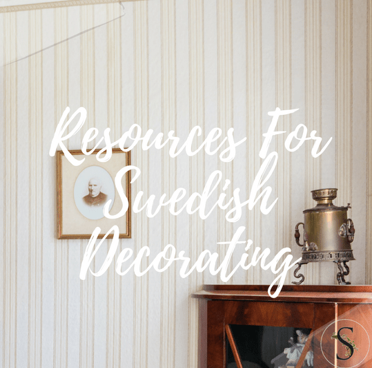 4 Resources For Swedish Decorating
