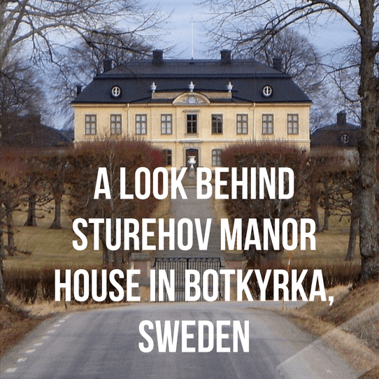 A Look Behind Sturehov Manor House In Botkyrka, Sweden