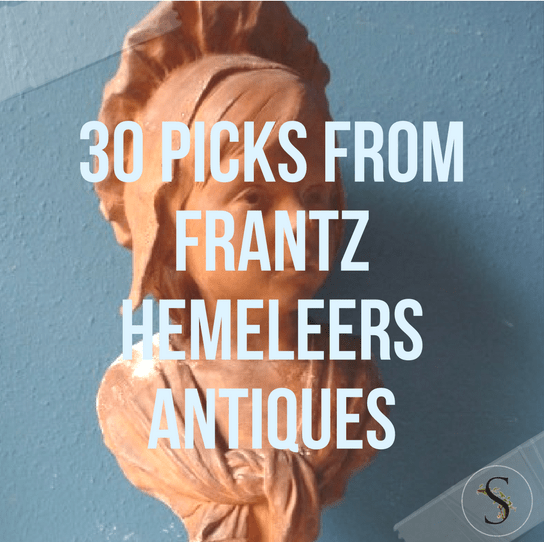 30 Spectacular Picks From Frantz Hemeleers Antiques