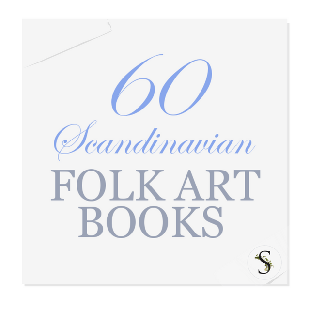 60 Scandinavian Country Folk Art Books On Amazon