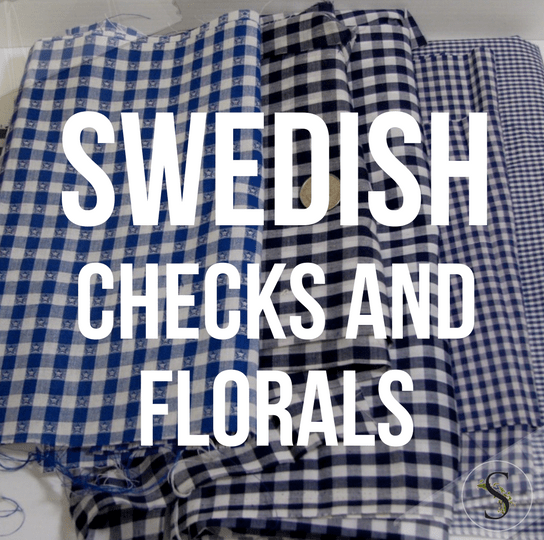 Spring Summer Checks and Florals For The Swedish Home