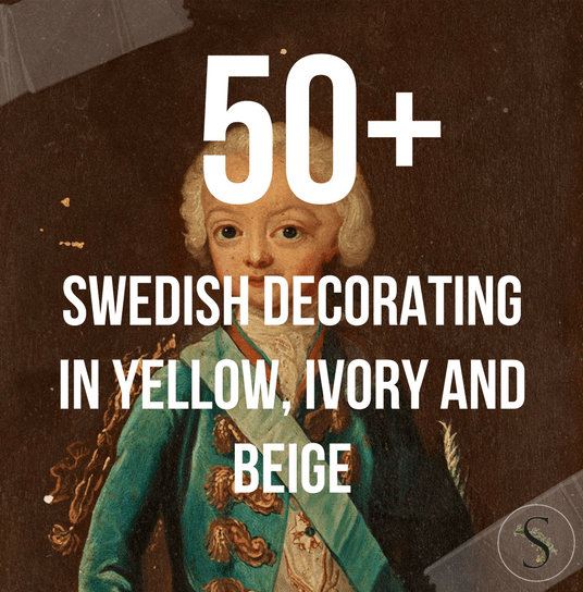 Swedish Decorating Inspirations In Yellow, Ivory And Beige- 50+ Pictures