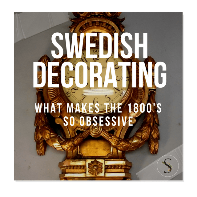 Swedish Furniture Design – What Makes The 1800’s So Obsessive