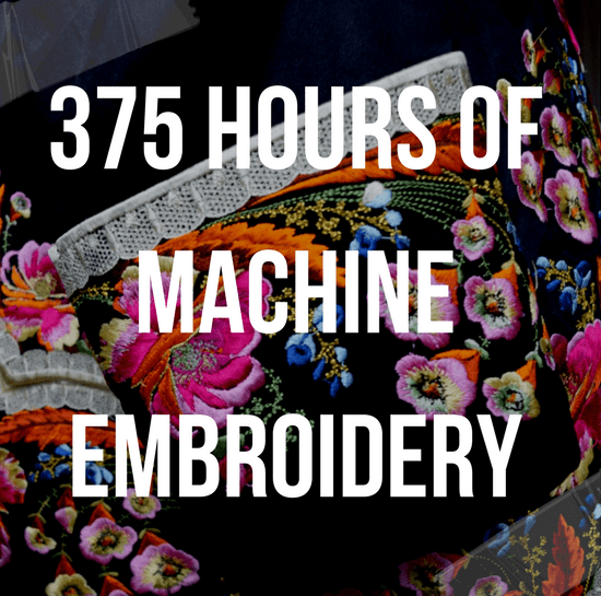 375 Hours Of Machine Embroidery- One Woman Successfully Pulls Off Her First 18th Century Men’s Outfit