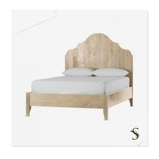 $2,695 – Reclaimed Douglas Fir – Gustavian Inspired Bed