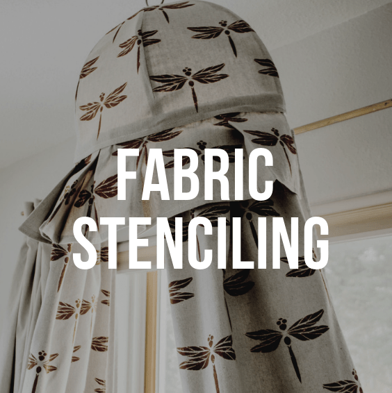 Get The Exact Pattern You Want With Stenciling Fabric – DIY Swedish Decorating