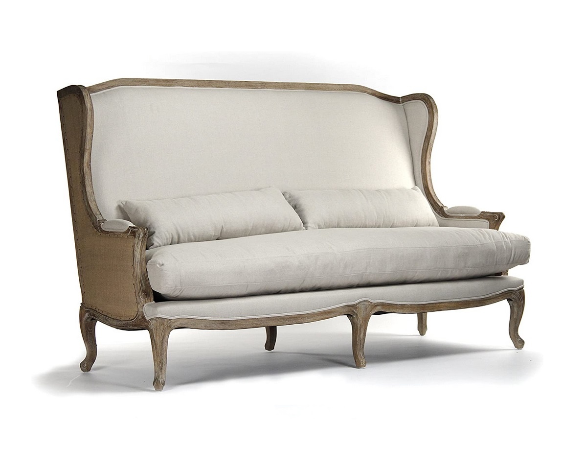 $3,800 – Dutch Style Jute Back Sofa