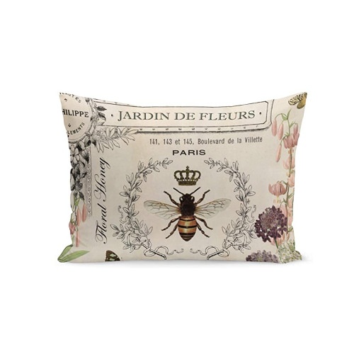 $12 – Vintage Swedish French Garden Pillow
