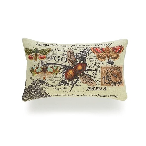 $6 – Swedish / French Botanical Printed Pillow Case