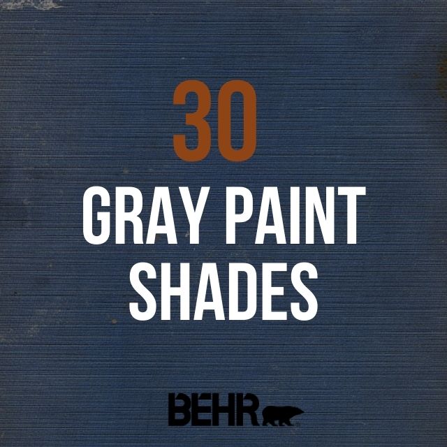 30 Gray Toned Paint Colors For Swedish Styled Interiors – Behr